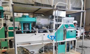 Wheat flour milling machine shipped to Ecuador